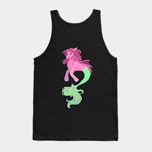 Pink Hippocampus Tank Top